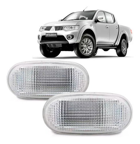 Par Sinaleira Lateral L200 Triton Cristal 2007 A 2016