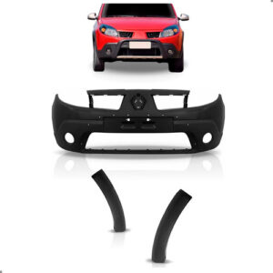 Envolvente Para Stepway 2008 A 2011 Com Par Vão Roda Menor Preto
