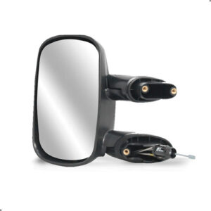 Retrovisor Lateral Doblo 2001 A 2021 Com Controle Esquerdo
