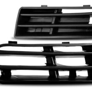 Par Tela Moldura Inferior Parachoque Dianteiro Golf 99 A 06. Preto