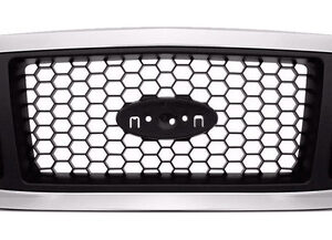 Grade Radiador Ranger Xl 2004 A 2009 Preta C/ Friso 1a Linha