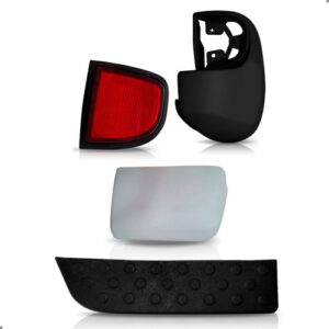 Kit Envolvente L200 Triton 2007 A 2016 Pisante Polaina Ld Preto