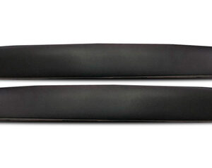 Par Friso Borrachão Parachoque Dianteiro Passat 1997 A 2000. Preto