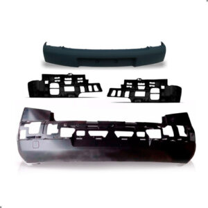 Kit Parachoque Traseiro Megane 2006 A 2016 Sedan Com Guias