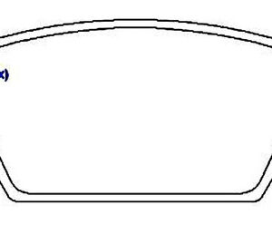 Pastilha Freio Traseira Eclipse Galant Lancer 91 92 93 94 95