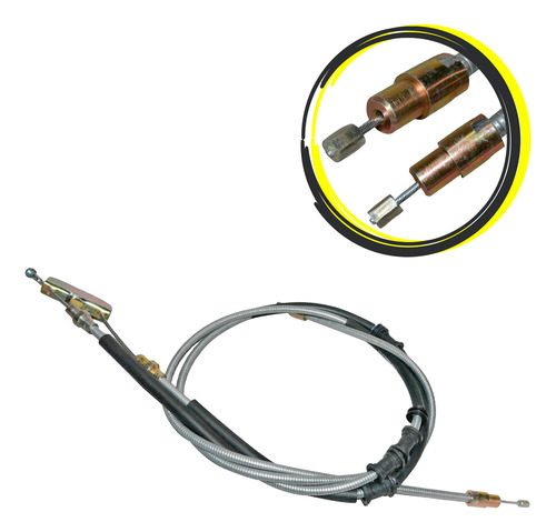Cabo Freio De Mao Traseiro 1490 1650 Mm Montana 12 Em Diante