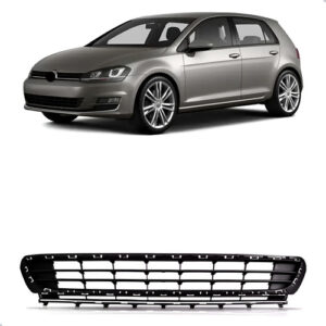 Grade Central Inferior Golf 2014 A 2017 Sem Moldura 1a Linha - Preto