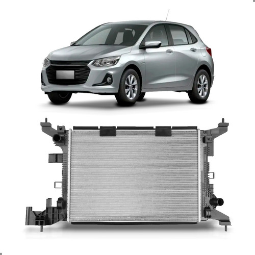 Radiador Para Onix 2020 2021 2022 2023 2024 Manual 1.0