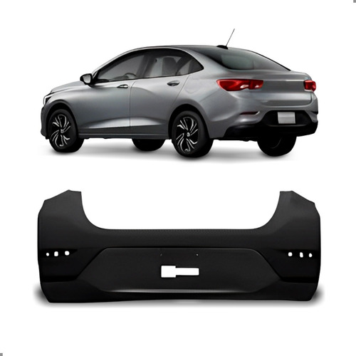 Parachoque Traseiro Completo Para Onix Sedan 2020 A 2025