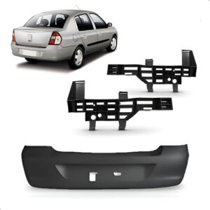 Kit Envolvente Traseiro Clio 2006 A 2011 Sedan 1a Linha