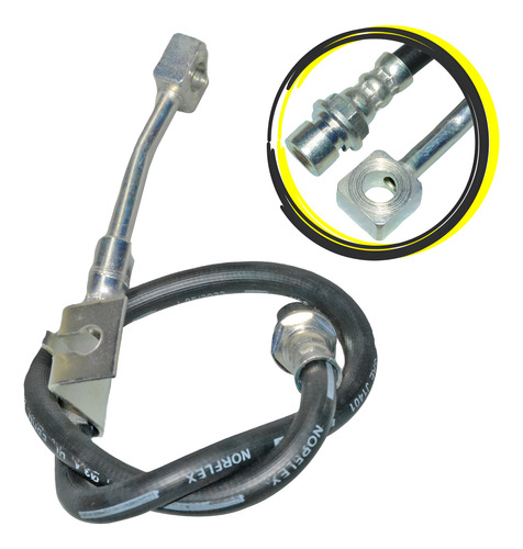 Flexivel Freio Dianteiro Esq  Silverado 98 Em Diante