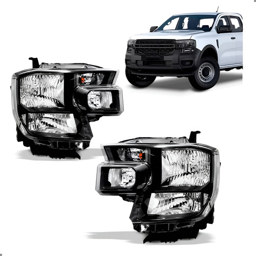 Par Farol Para Pickup Ford Ranger 2024 2025 Xl Ambos Lados