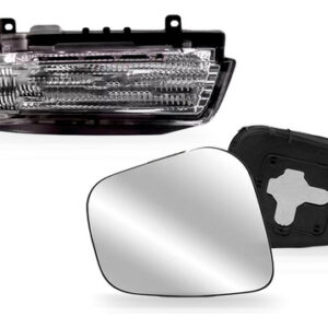 Kit Pisca Lente Retrovisor Pajero Full 2008 A 2021 Esquerdo