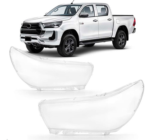 Par Lente Farol Para Toyota Hilux 2021 2022 2023 Srv