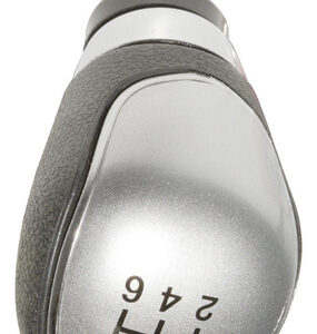 Manopla 6 Marchas Preta C Lente Prata Ecosport Moderna Preto