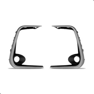 Parachoque Para Corolla 2020 A 2025 Com Kit Molduras Cromada Preto