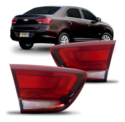 Lanterna Traseira Cobalt 2017 2018 Tampa Chevrolet 1ª Linha Direito Bicolor