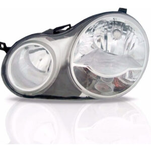Farol Polo 2003 2004 2005 2006 Mascara Cromada 1ª Linha Esquerdo/motorista