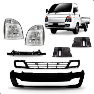 Kit Frente Hyundai Hr 2023 2024 2025 - Preto