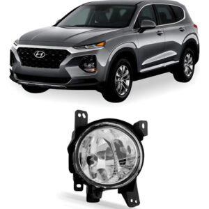 Farol Milha Santa Fe 2010 A 2013 Esquerdo