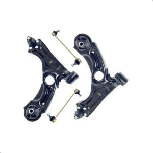 Kit Bandeja Balanca Dianteira Com Bieleta Cobalt Spin Onix Preto