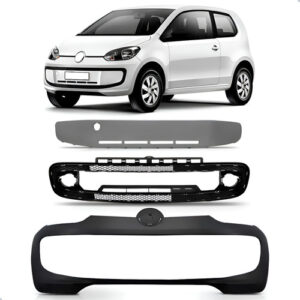 Envolvente Dianteiro Vw Up 2014 A 2016 Sem Furo 1a Linha Preto