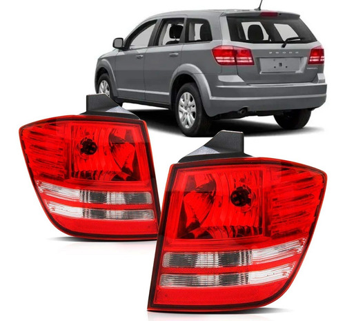 Par Sinaleira Traseira Canto Journey 2009 A 2011