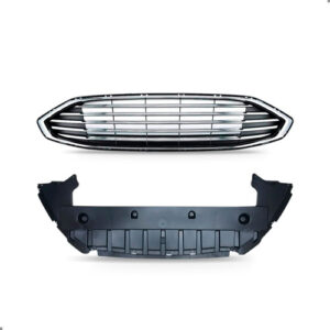 Kit Defletor E Grade Para Ford Fusion 2013 A 2016 Preto