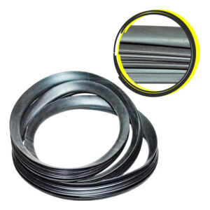 Guarnicao Janelas Laterais Fixa Kombi 1200 1500 Clipper Preto