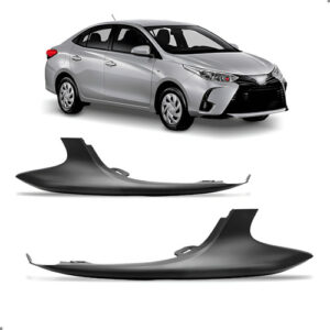 Par Moldura Inferior Parachoque Diant Para Yaris 2023 A 2025