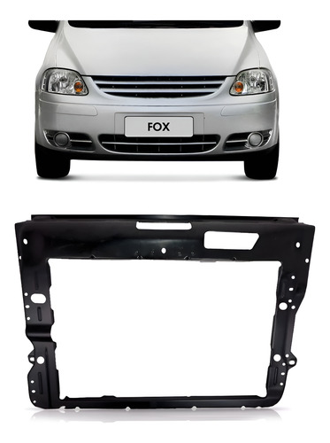 Quadro Farol Painel Dianteiro Fox 2003 2004 05 A 2009 Com Ar