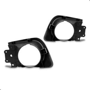 Par Moldura Milha Onix Joy 2012 2013 14 15 16 17 18 19 2020 Preto Ambos Os Lados