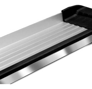 Estribo Lateral Hilux Srv 2005/2015 Cabine Dupla Plataforma Prateado