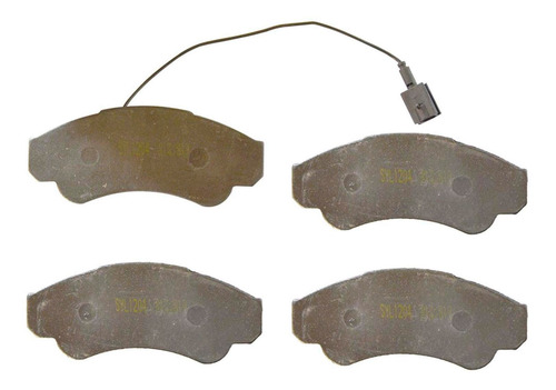 Pastilha Dianteira Bosch Ducato 2.8 Diesel 2002 Em Diante