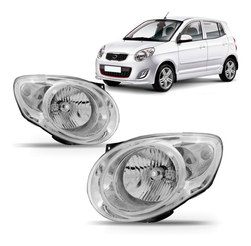 Par Farol Picanto Ex Ax / At / Mt 2009 A 2011