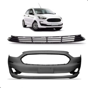 Kit Envolvente Ka 2019 A 2021 Hatch Sedan Inferior 1a Linha Preto