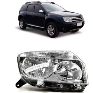 Farol Duster 2010 A 2014 Cromado 1ª Linha Direito/passageiro