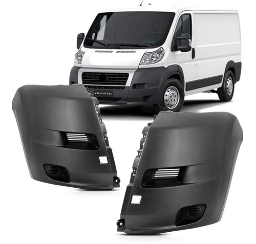 Par Ponteira Parachoque Dianteiro Ducato 2018 A 2022