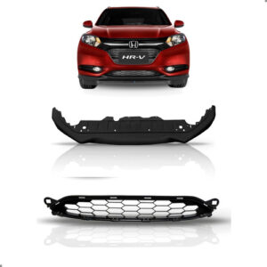Saia Spoiler Para Hrv 2015 A 2018 Com Grade Central Preto