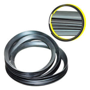 Guarnicao Janelas Laterais Fixa Kombi 1200 1500 Clipper Preto