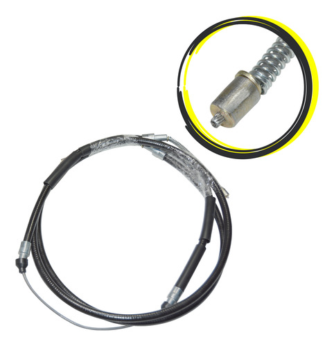 Cabo De Freio De Mao Voyage Parati 1.6 Gol 1000 86 Em Diante