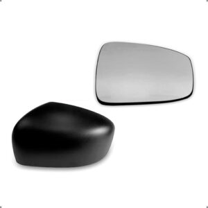 Kit Capa E Lente De Retrovisor Kwid 2017 A 2026 Esquerdo Esquerdo