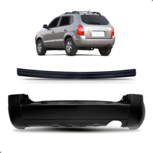 Kit Parachoque Traseiro Para Tucson 2005 A 2015 Com Pisante