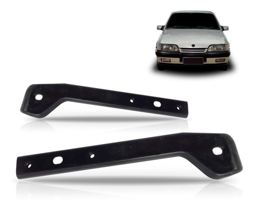 Par Suporte Dianteiro Para-choque Monza 1991 A 1996.