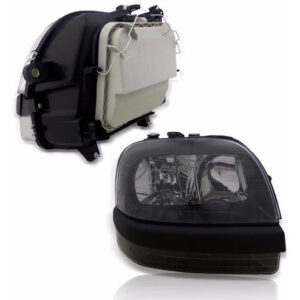 Kit Frente Doblo 2001 A 2007 Fiat Capo Parachoque Farol