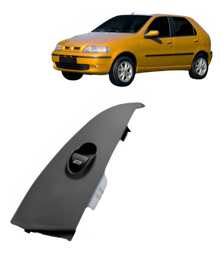 Interruptor Vidro Elétrico Palio 01/03 - Simples-ld-concha