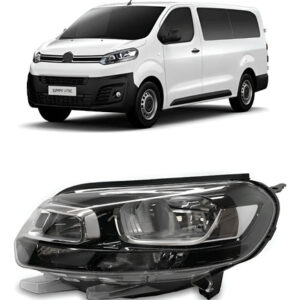 Farol Elétrico C/ Motor Jumpy 2018 A 2022 1ª Linha - Esquerdo/motorista