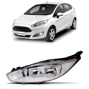 Farol Dianteiro Para Ford New Fiesta 2013 Até 2019 1ª Linha Esquerdo/motorista