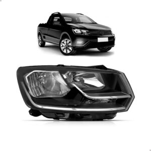 Farol Saveiro 16 17 2018 2019 2020 Gvii Foco Duplo 1ª Linha Direito/passageiro