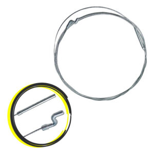 Cabo De Acelerador Fusca Kharman Guia Carburador Duplo